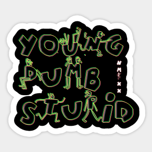 NMIXX Young Dumb Stupid Sticker